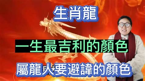 屬龍的顏色|屬龍的幸運顏色